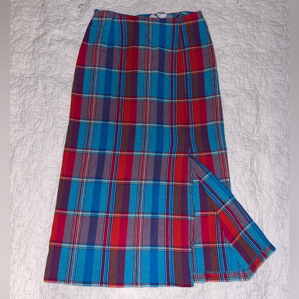 Amazing vintage plaid skirt
